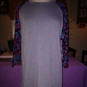 LuLaRoe, Randy long sleeve baseball T.